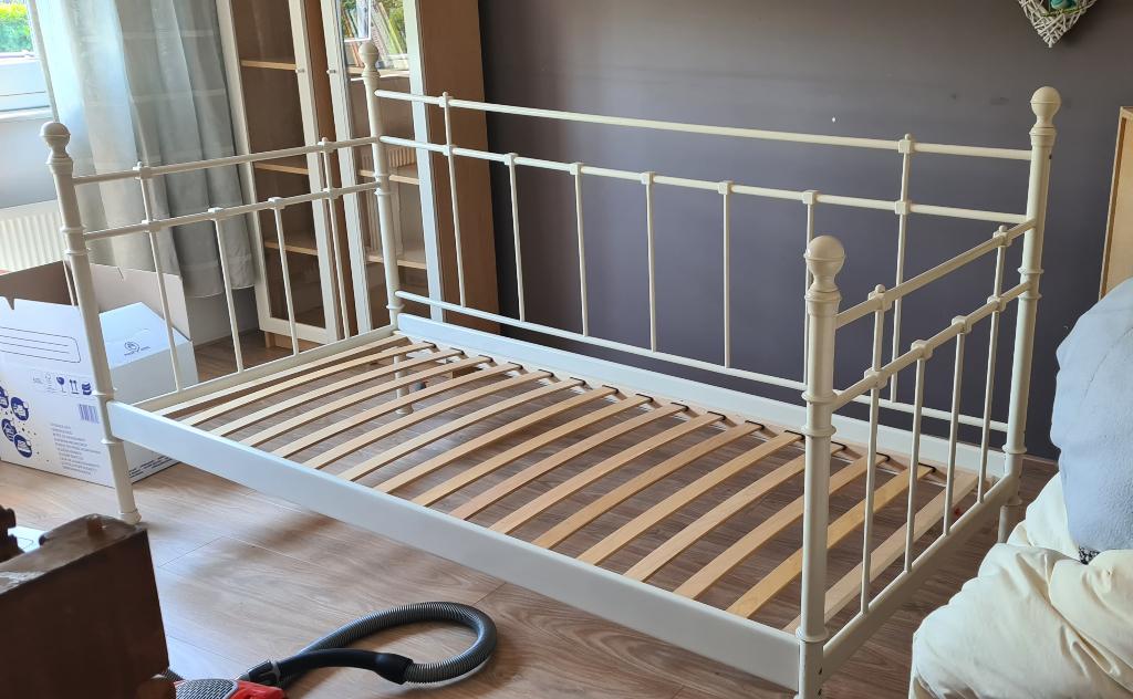 IKEA TROMSNES 1 persoons bed, Ophalen, Gebruikt, 90 cm, Eenpersoons
