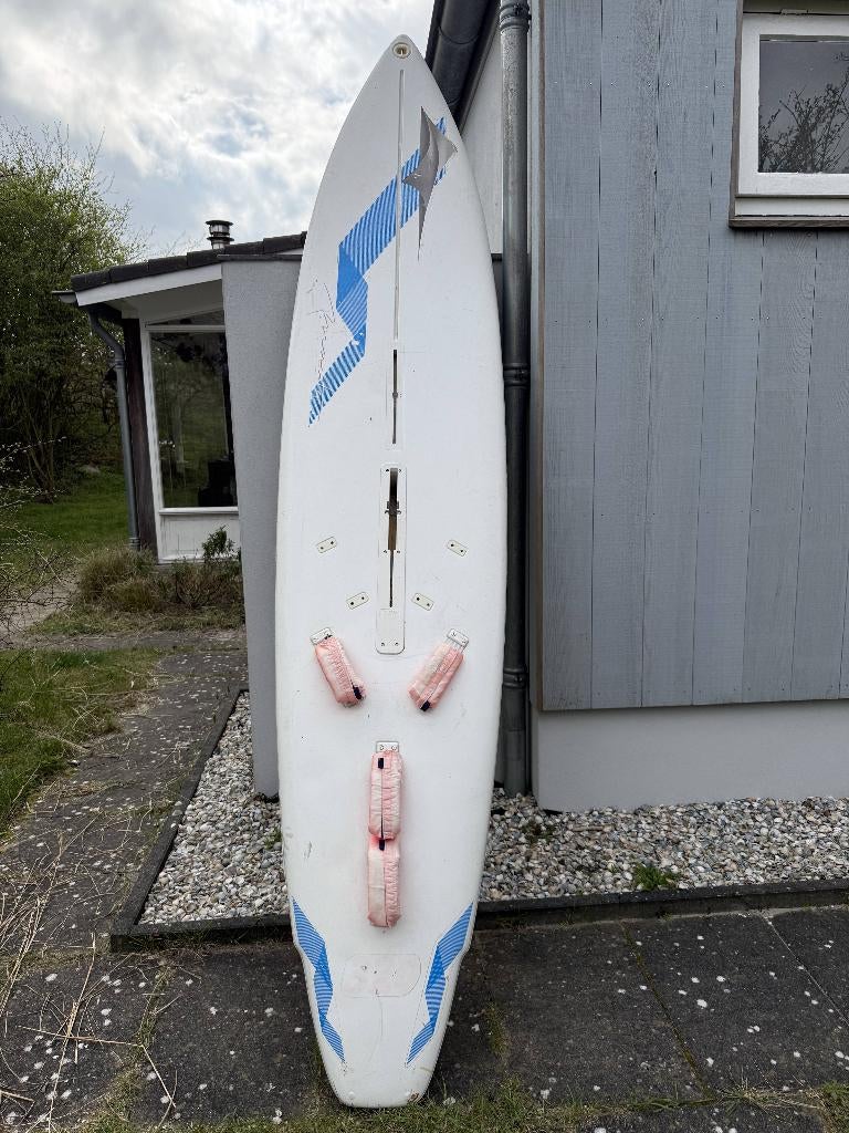 Complete surfset beginners/licht gevorderd (3 zeilen), Watersport en Boten, Ophalen, Gebruikt, Complete set, Met vin(nen)