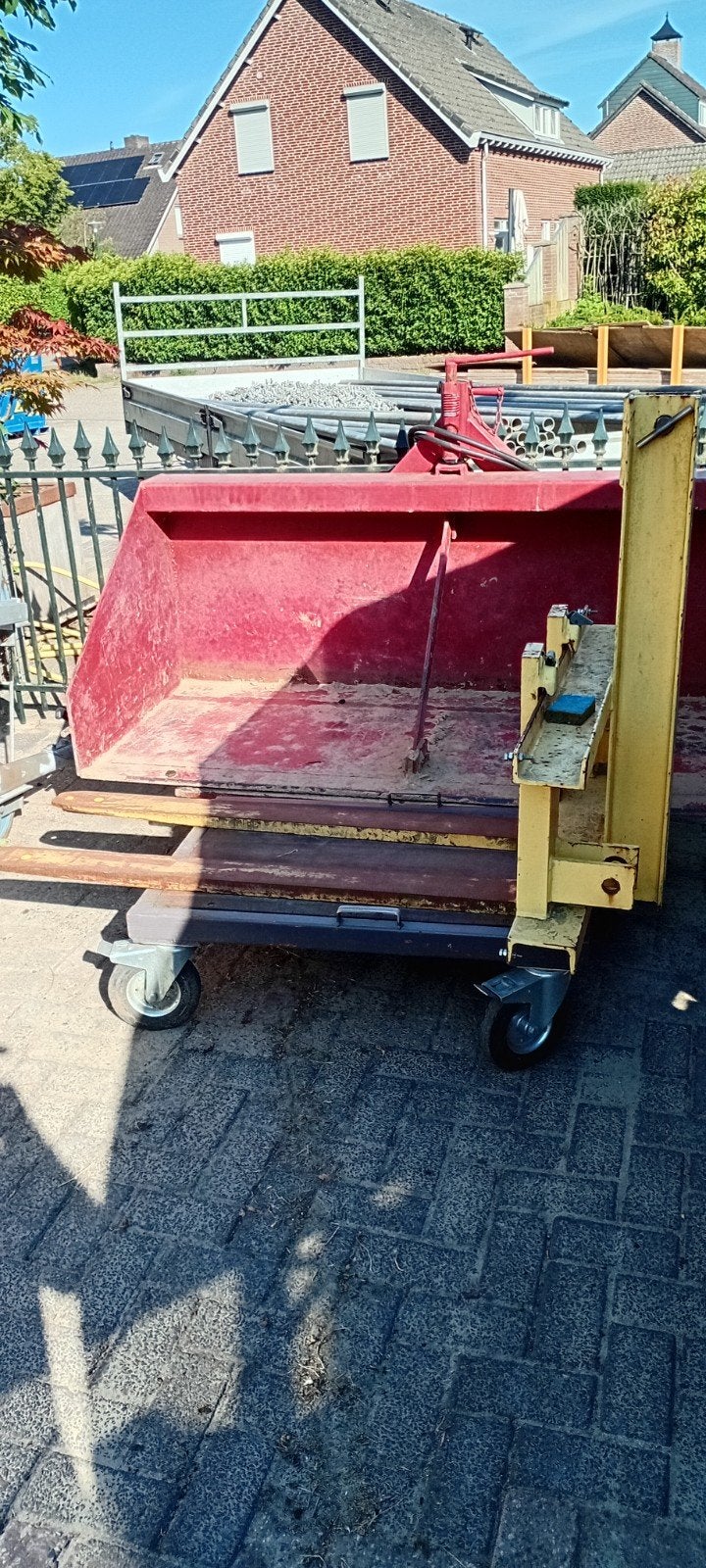pallet heffer voor  achter de tractor ., Ophalen of Verzenden