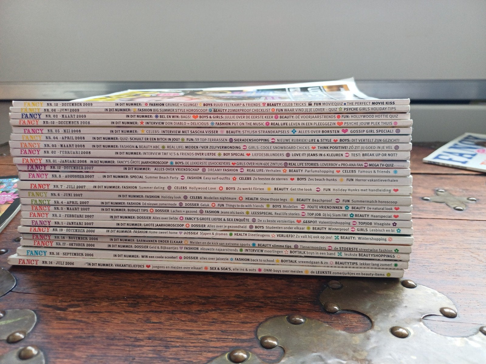 Tijdschrift Fancy, Meerdere stripboeken, Ophalen of Verzenden