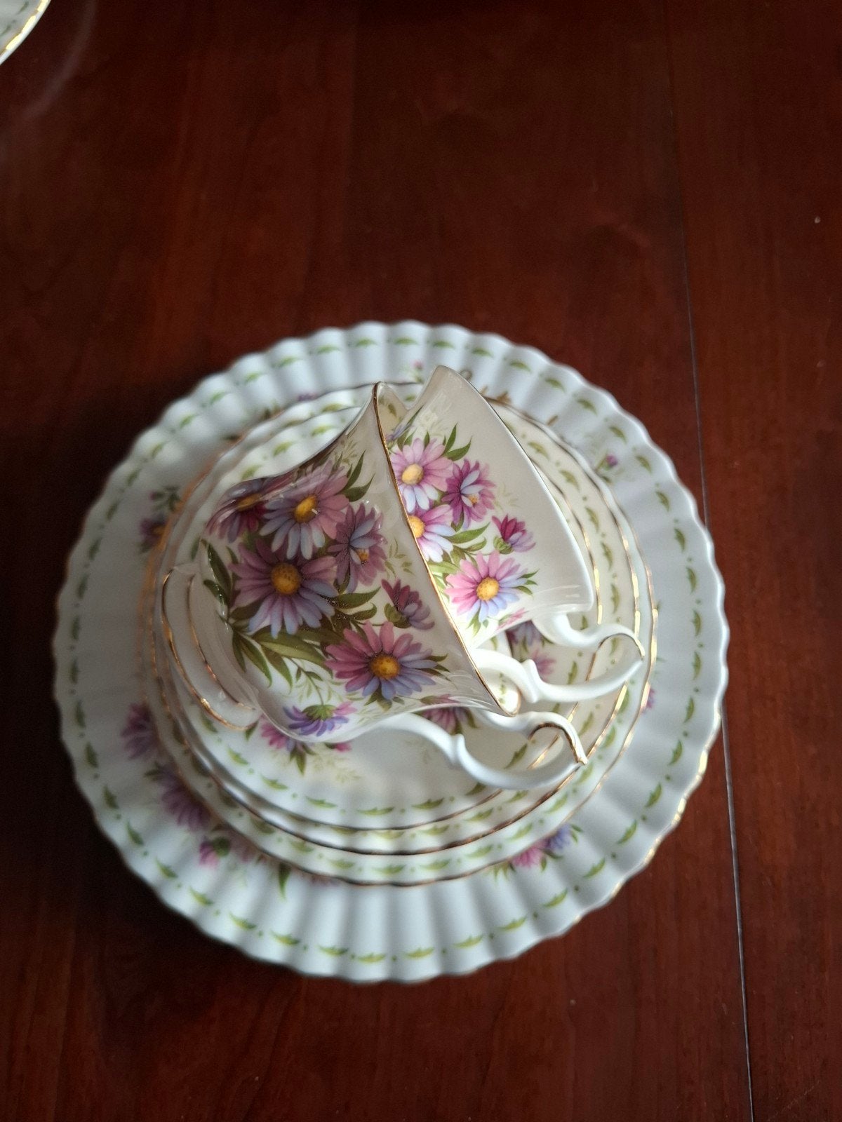 Royal Albert Flower of the Month September 6 delige set, Ophalen of Verzenden