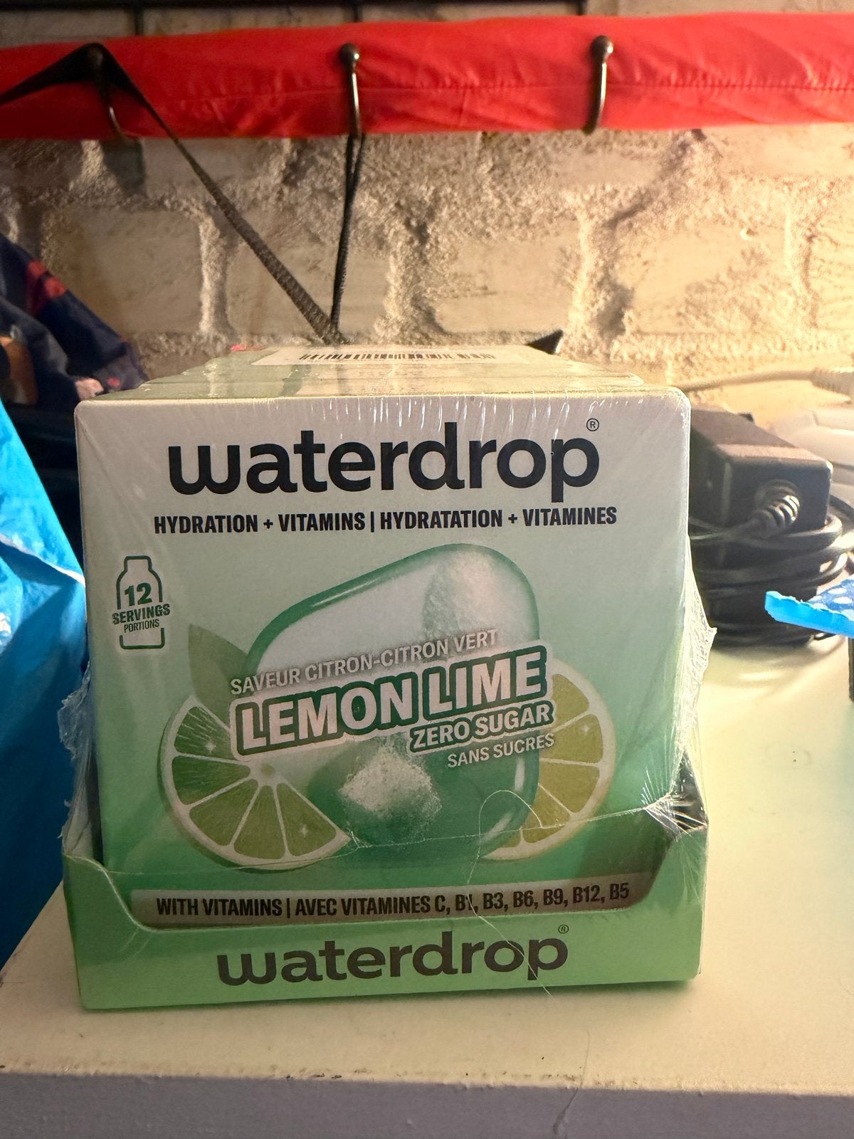 waterdrop Lemon-Lime 6x12 THT 30-9-27, Ophalen of Verzenden
