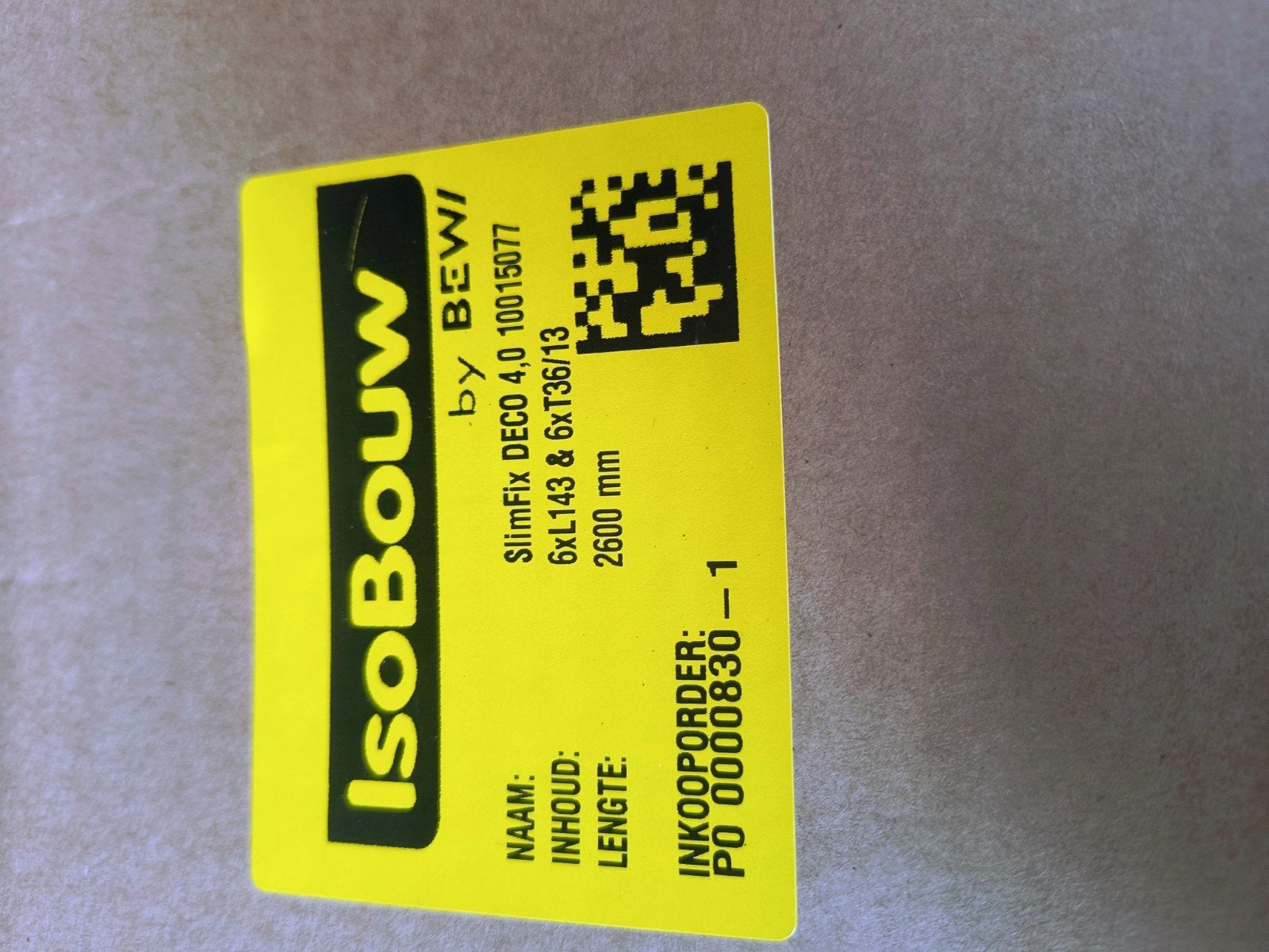 isobouw slimfix deco, Ophalen, Nieuw, Overige materialen, Dakisolatie