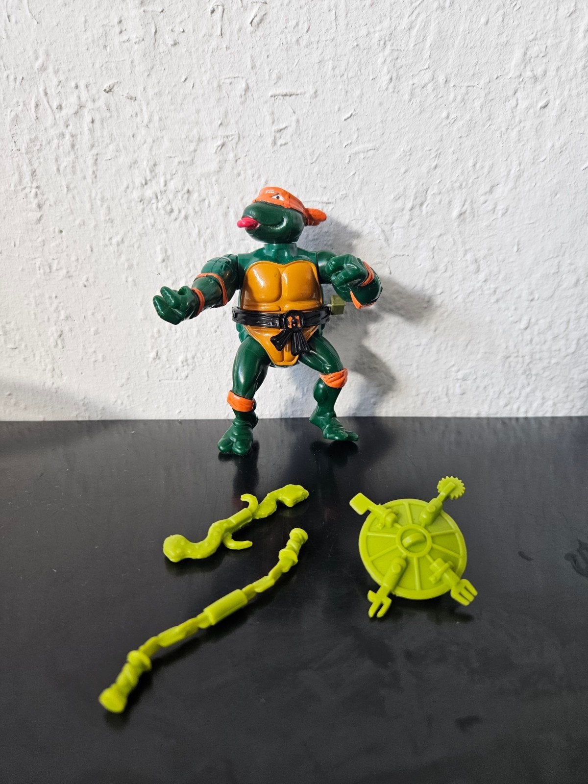 Vintage Teenage Mutant Ninja Turtles Michelangelo, Ophalen of Verzenden, Gebruikt
