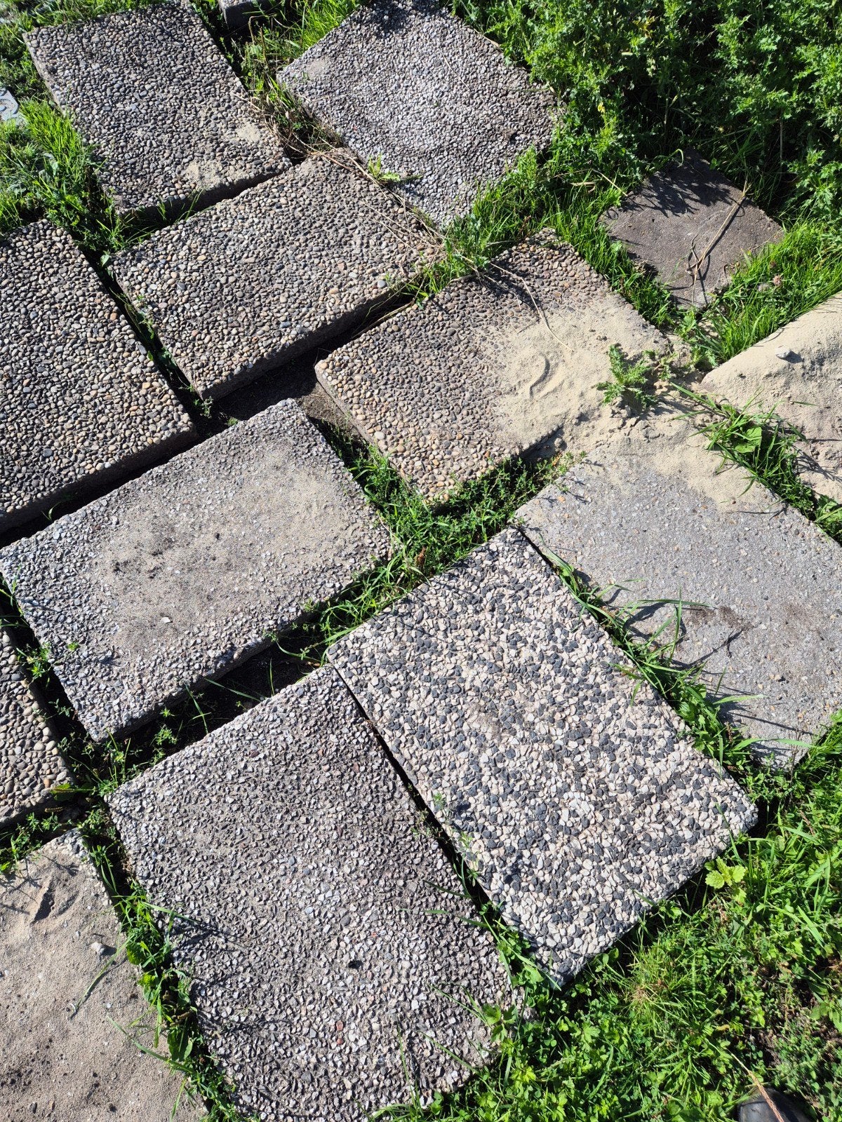 Gratis beton tegels 60x40cm af te halen, Wassenaar, Ophalen, Beton, Terrastegels