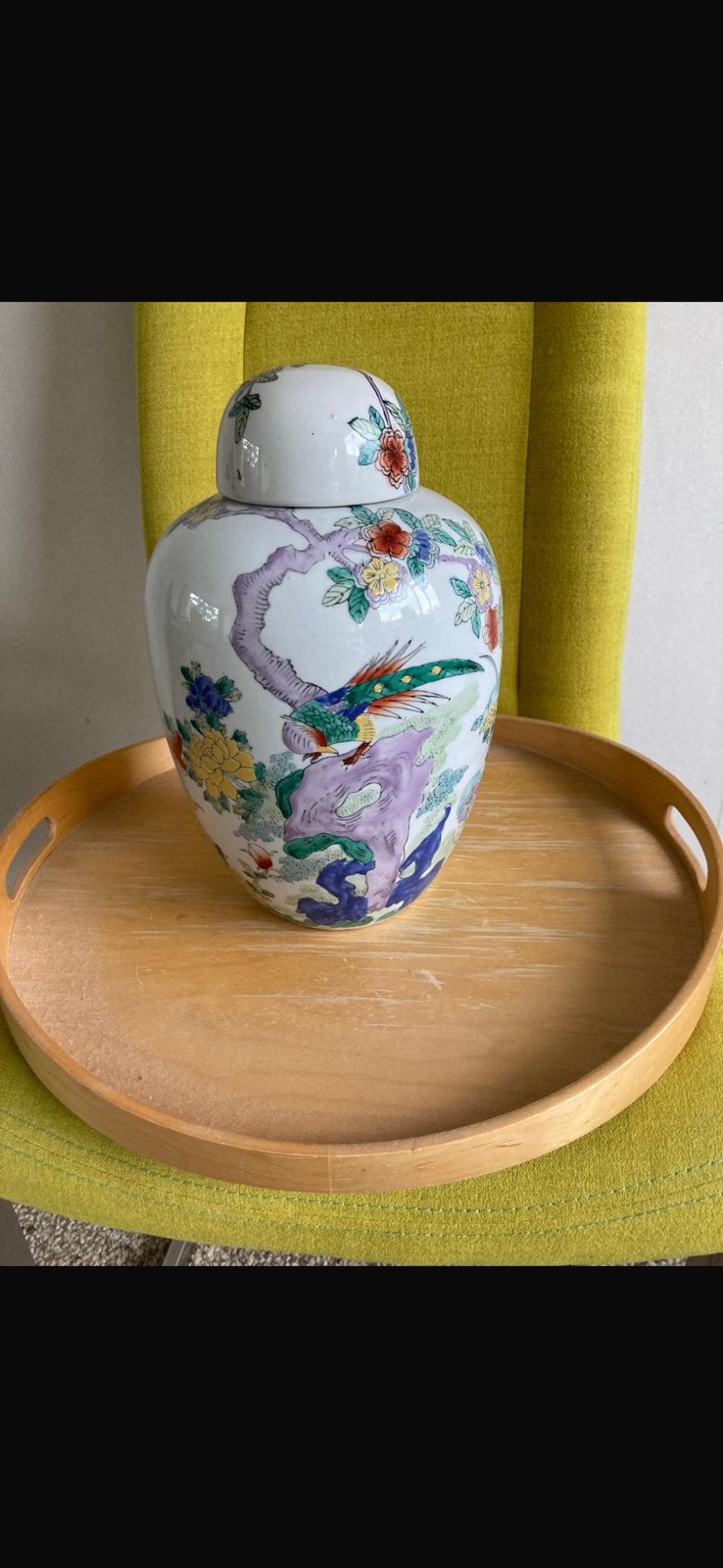 Chinese vaas, Ophalen