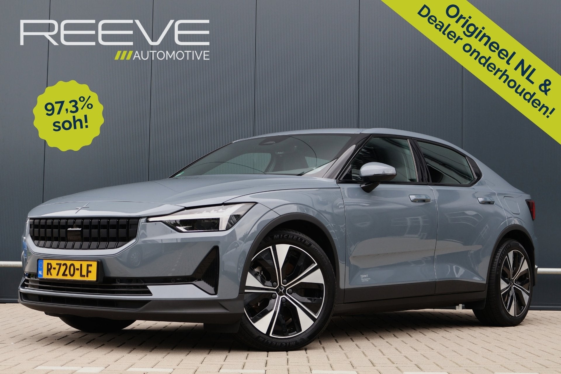 Polestar 2 Long Range Single Motor 78 kWh | 97,3% soh! | Plu, Auto's, Gebruikt, Met garantie (alle), 24 min, 1969 kg