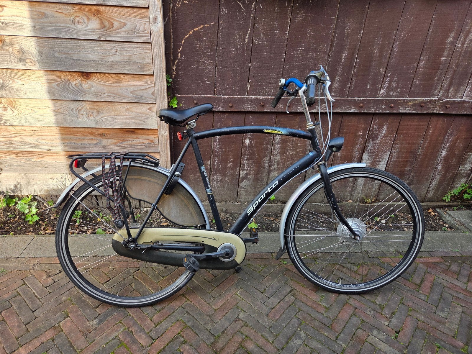 Sparta City Touring herenfiets – 28 inch – framemaat 61 cm, Fietsen en Brommers, Ophalen, Sparta, Gebruikt, Versnellingen