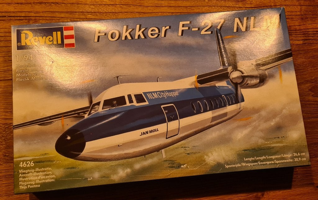Revell 1/94 Fokker F-27 NLM >> COLLECTOR’S ITEM, 1:72 tot 1:144, Revell, Ophalen of Verzenden, Zo goed als nieuw