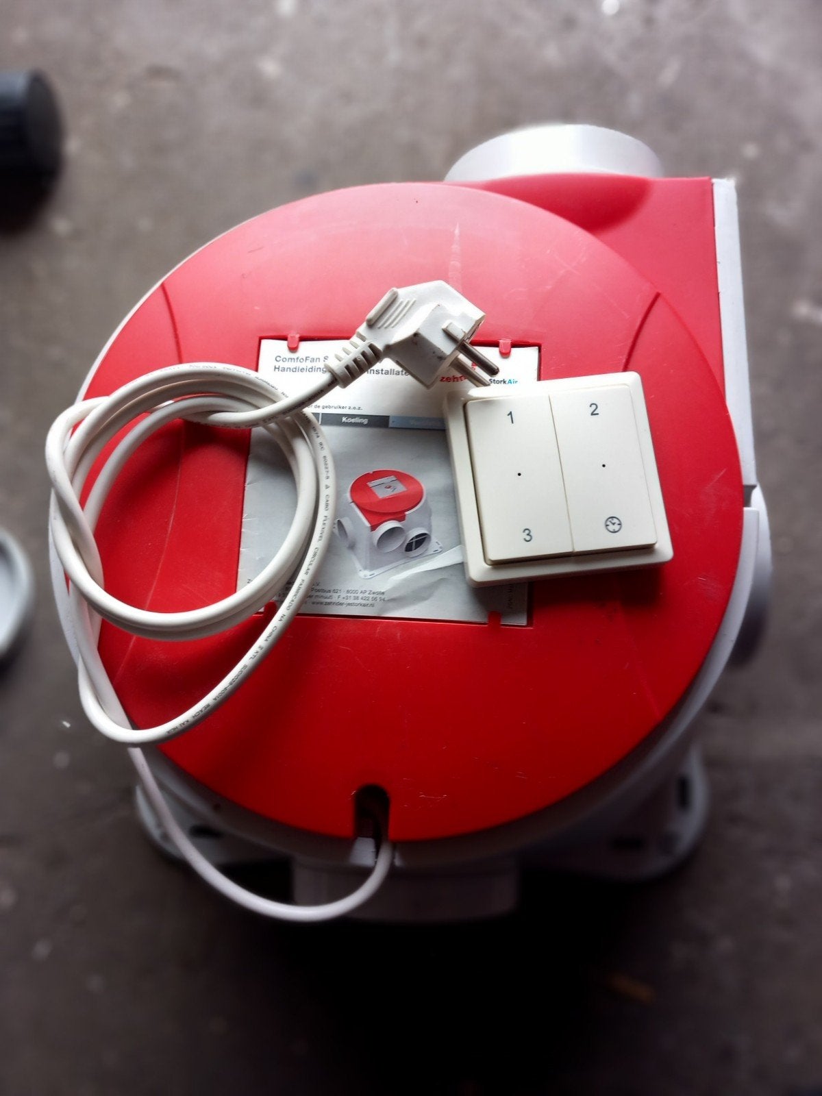 Zehnder Comfofan CMF e P mechanische ventilatie-unit, Doe-het-zelf en Verbouw, Ophalen of Verzenden