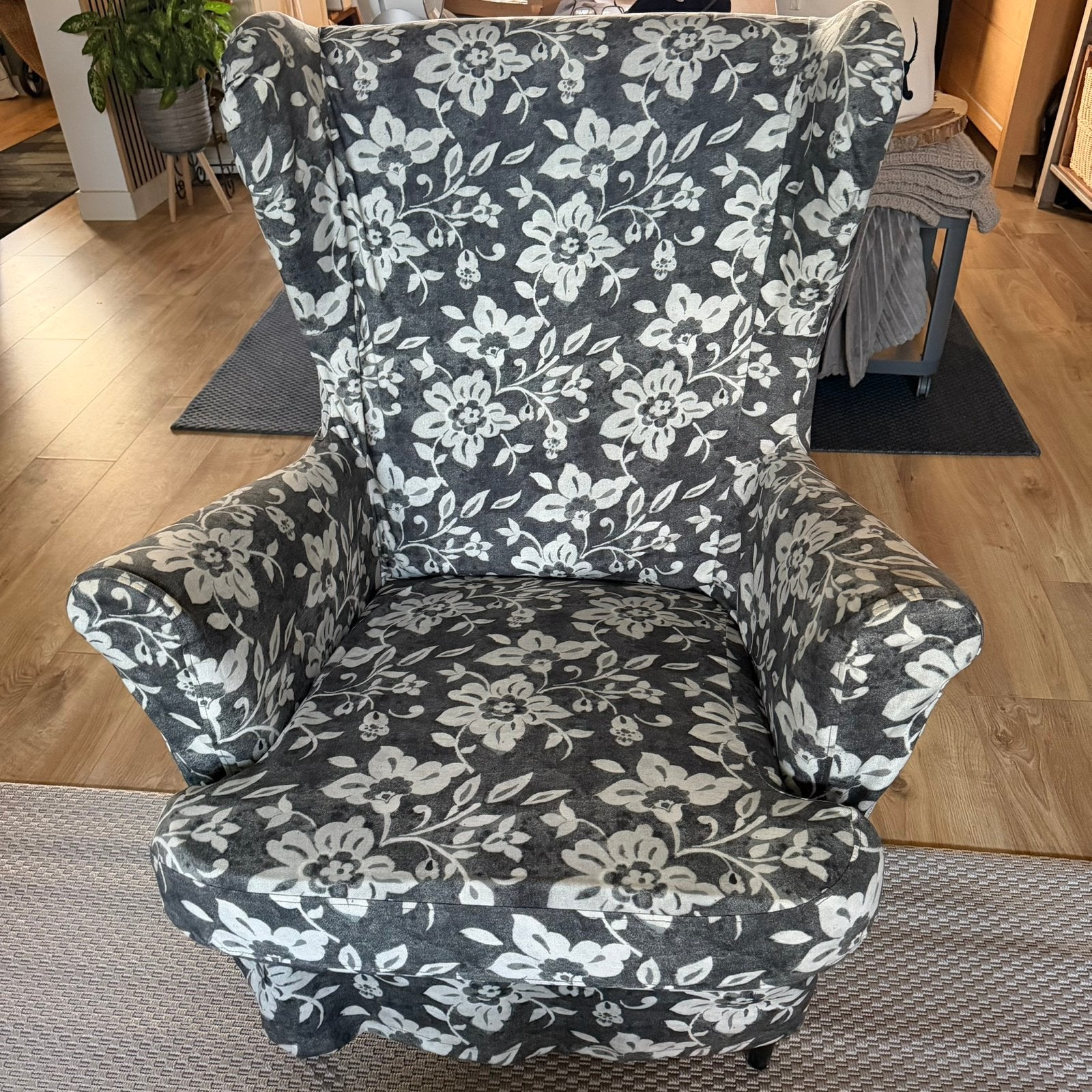 Hoes voor oorfauteuil en voetenbankje Strandmom IKEA, Ophalen, Gebruikt, Minder dan 50 cm
