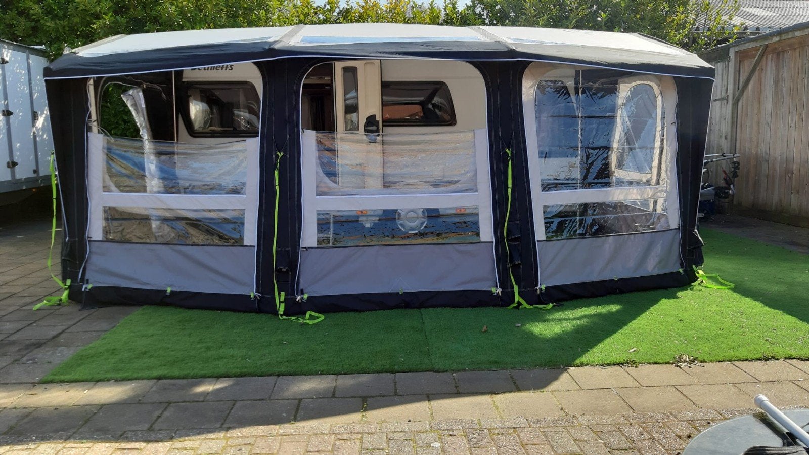 Kampa Dometic Ace Air Pro 500 Opblaasbare Voortent, Ophalen, Zo goed als nieuw