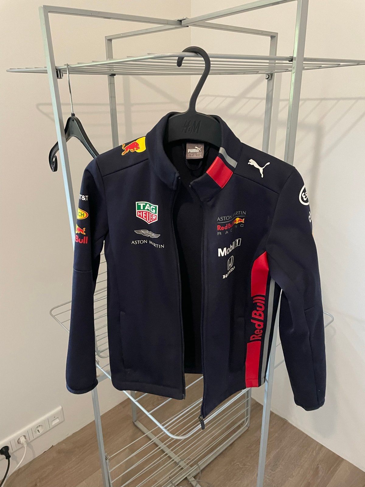 Red Bull Racing Jasje - Puma (Maat 128), Ophalen of Verzenden, Gebruikt, Jongen, Jas