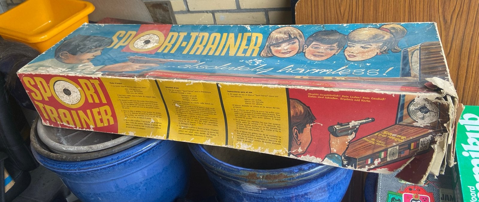 Vintage Technofix 318 Sport-Trainer Schietspel, Ophalen, Gebruikt, Jongen of Meisje