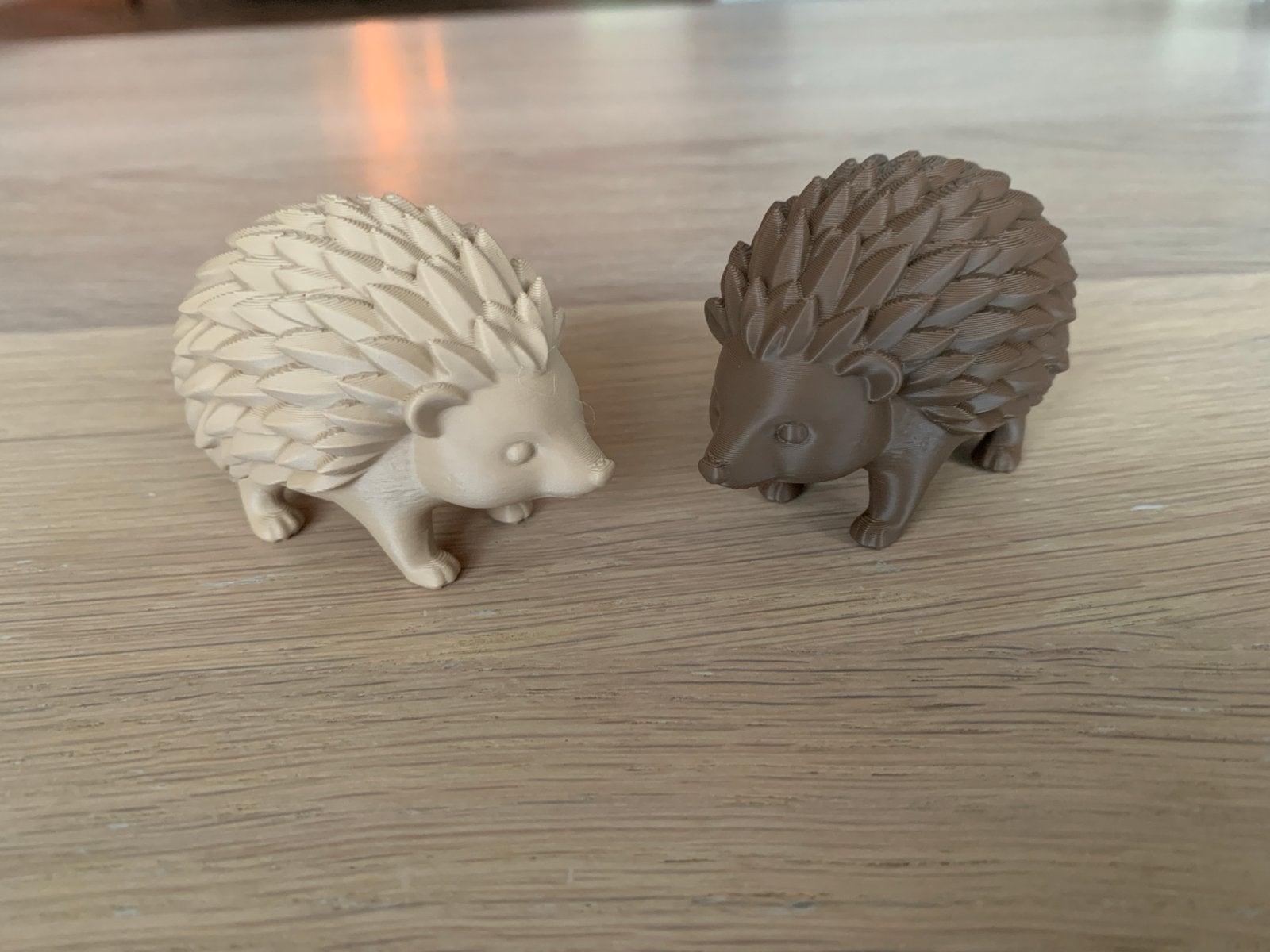3D geprinte egeltjes set - diverse kleuren mogelijk, Meerkleurig, Overige stijlen, Nieuw, Kunststof