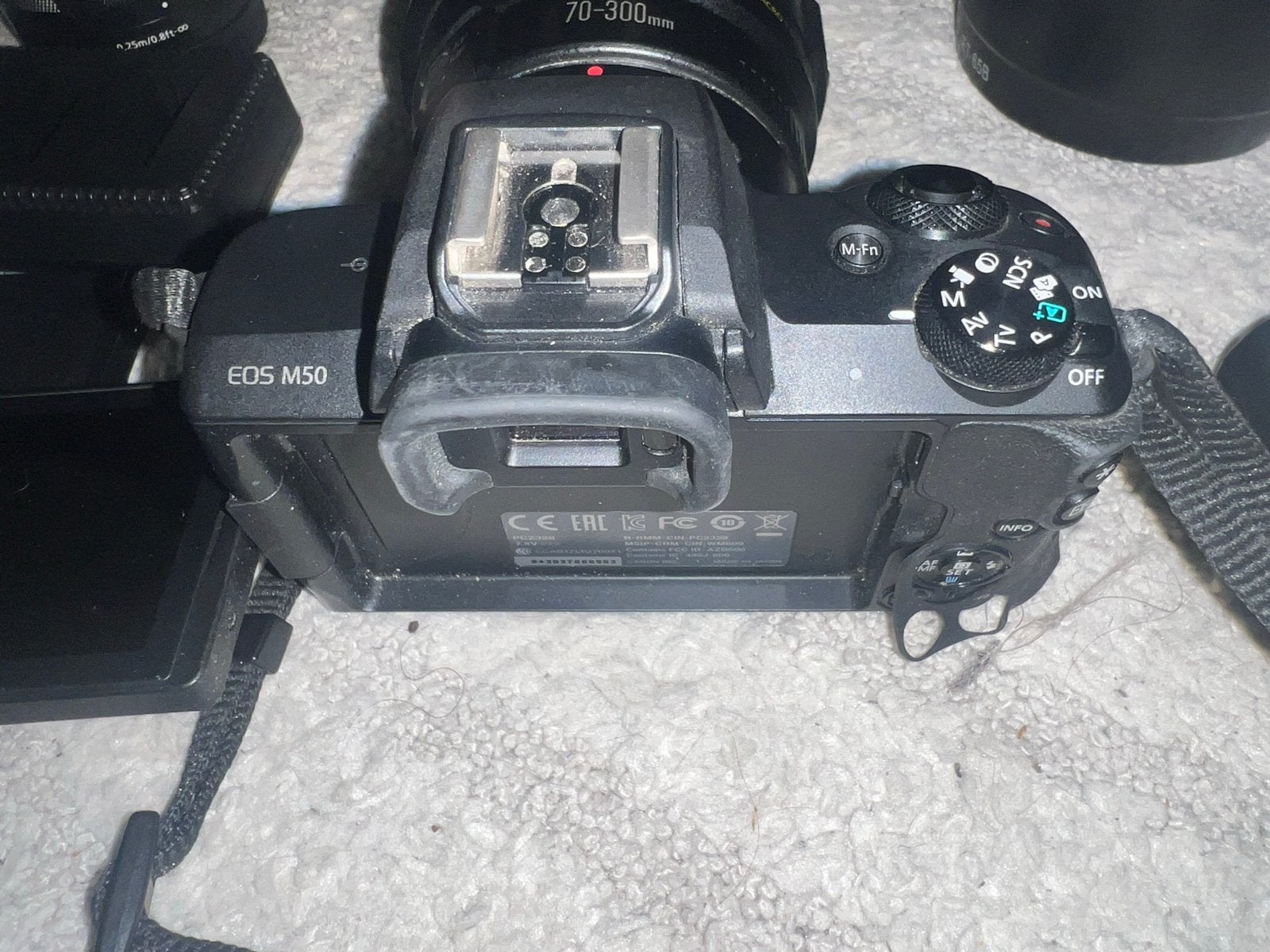 Canon EOS M50 Mark II kit met 15-45mm & 70-300mm lens, Audio, Tv en Foto, Fotocamera's Digitaal, Ophalen, Canon, Beeldstabilisatie