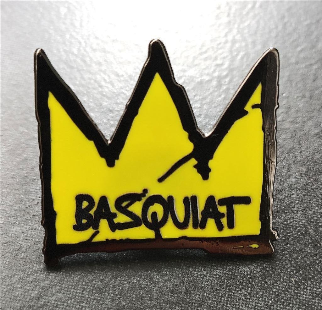 Jean-Michel Basquiat Kunst Enamel Pin Broche ., Verzenden, Nieuw, Transport