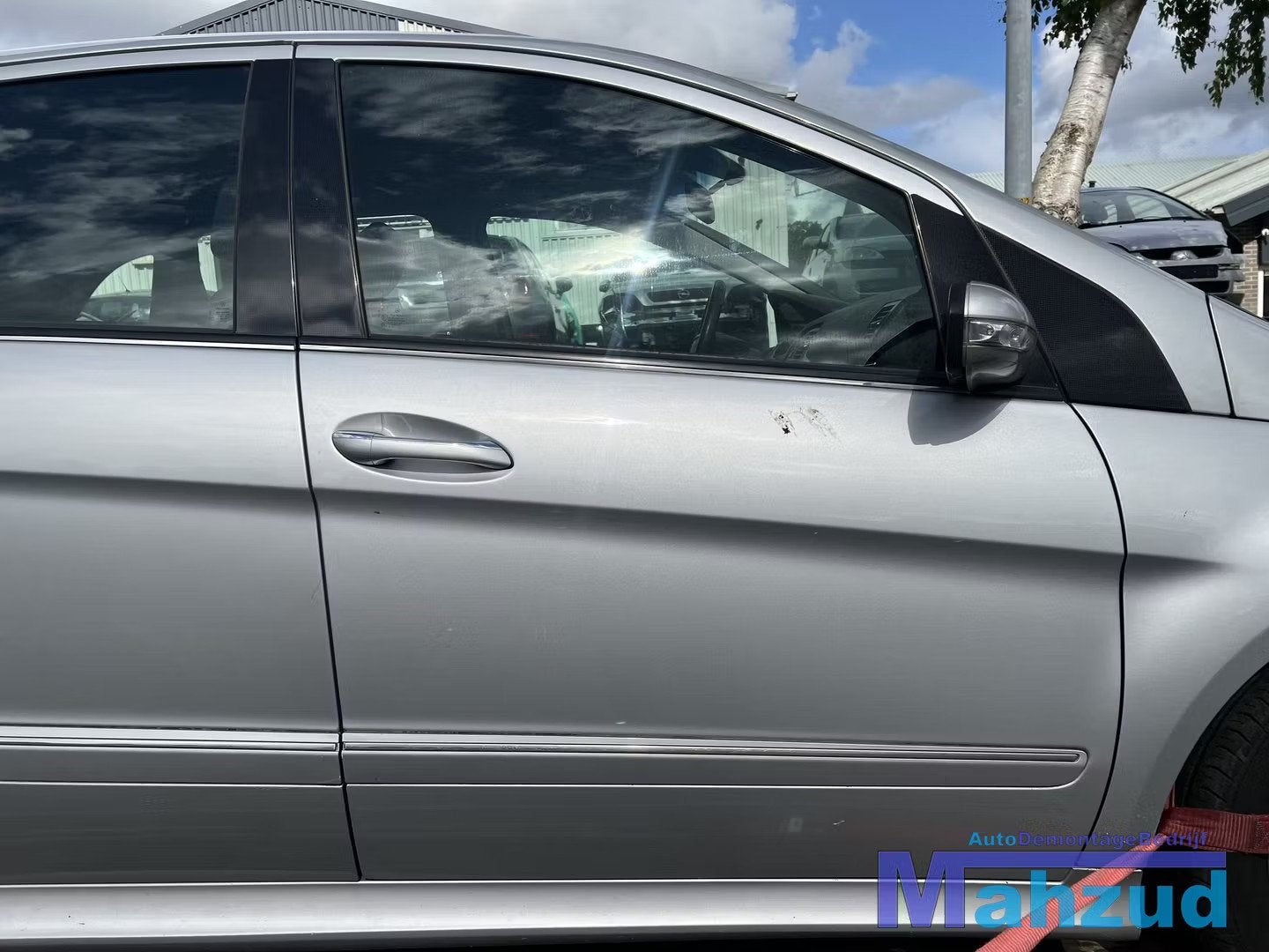 MERCEDES B KLASSE W245 ZILVER 761 rechts voor deur 2005-2011, Gebruikt, Mercedes-Benz AG, Deur, Mercedes-Benz
