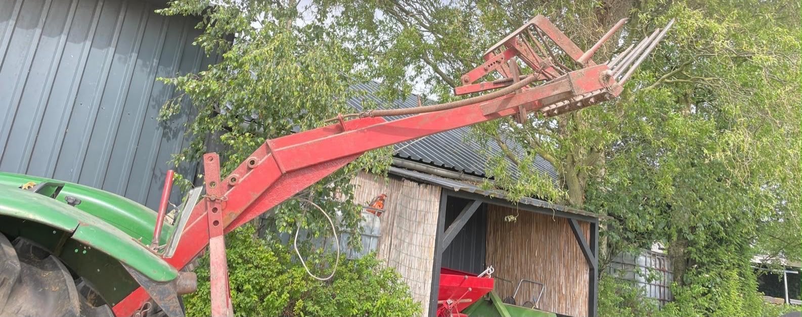 Achterlader tractor, Zakelijke goederen, Agrarisch | Werktuigen, Ophalen, Akkerbouw, Overige typen