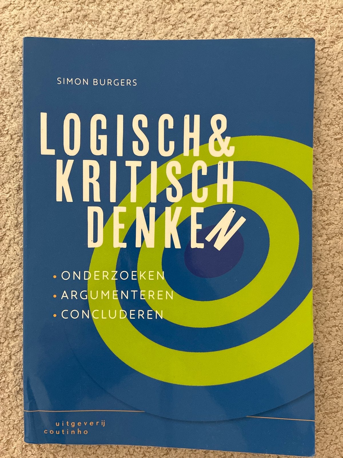 Logisch & Kritisch Denken - Simon Burgers (Hbo/Wo), Ophalen of Verzenden, Gamma, Zo goed als nieuw, HBO