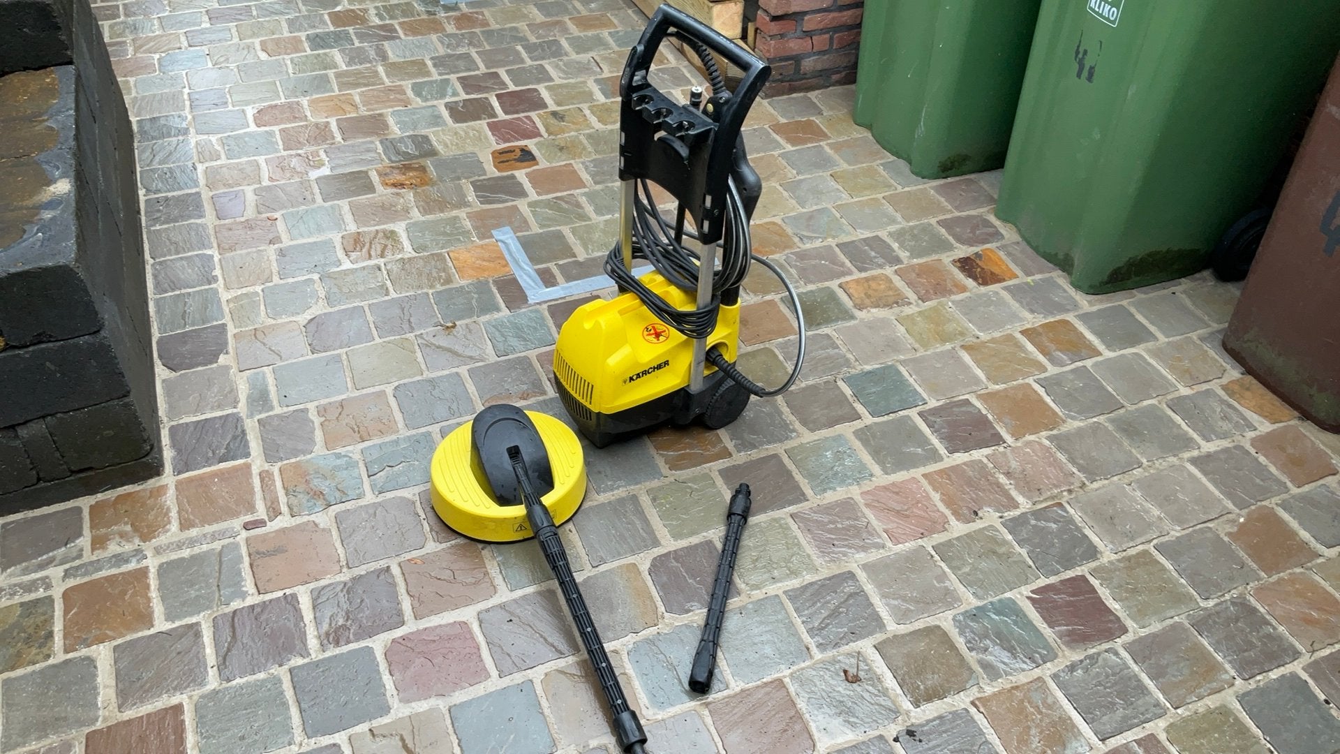 Karcher hogedrukspuit/ terrasreiniger, Ophalen, Gebruikt, Elektrisch