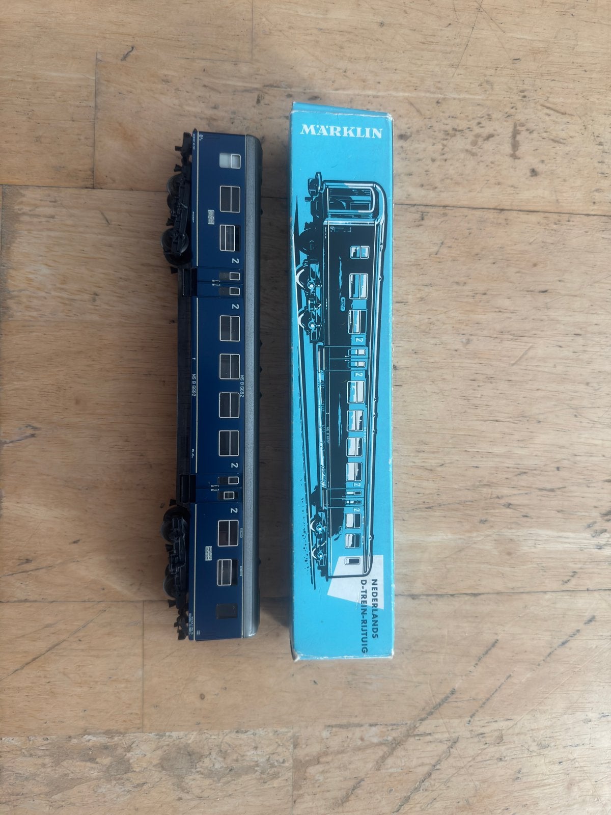 Märklin 4049 NS wagons 2x | 1/87 h0 modelspoor, Wisselstroom, Wagon, Ophalen of Verzenden, Märklin