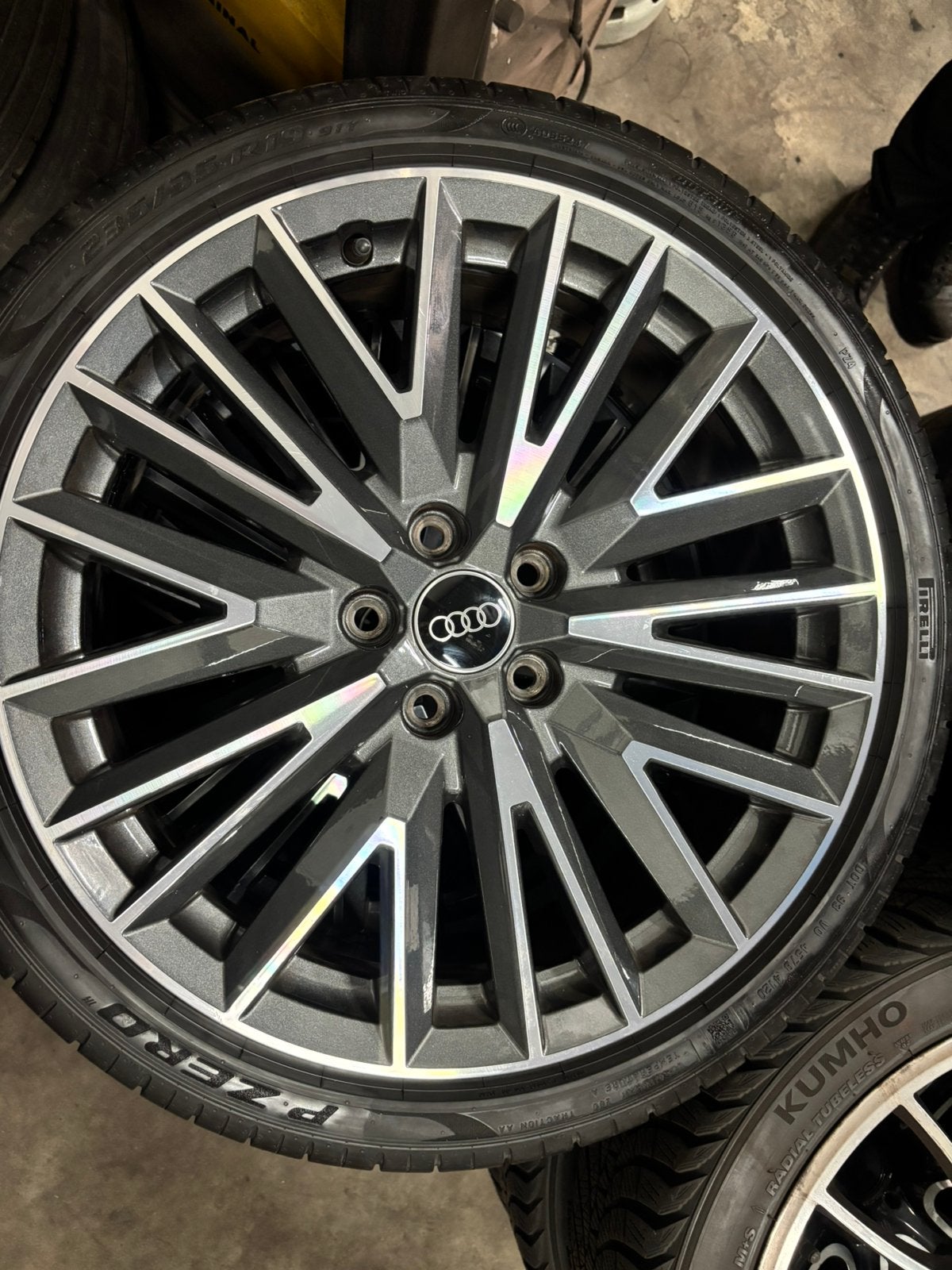 Orginele 19 inch audi velgen, Auto-onderdelen, Banden en Velgen, Banden en Velgen, 235 mm, Zomerbanden, Ophalen
