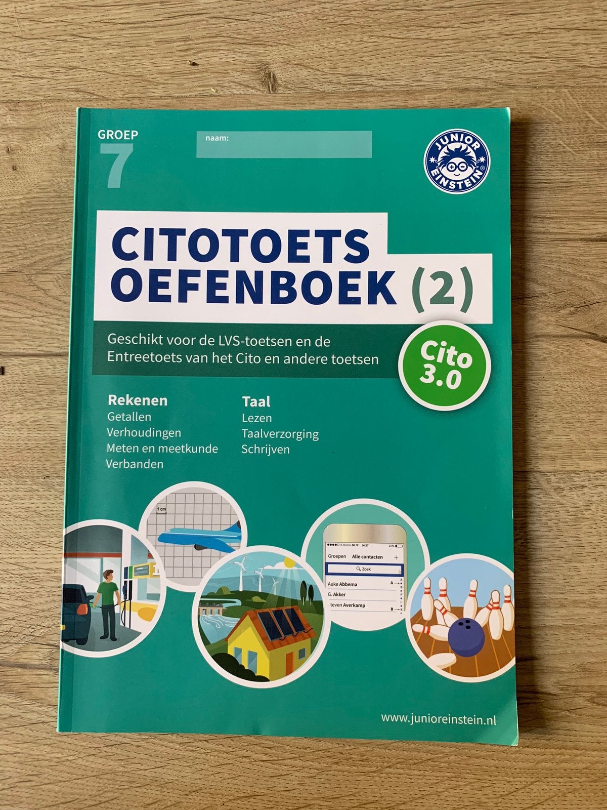 Citotoets LVS oefenboek groep 7, Boeken, Schoolboeken, Ophalen, Zo goed als nieuw, Overige niveaus, Nederlands