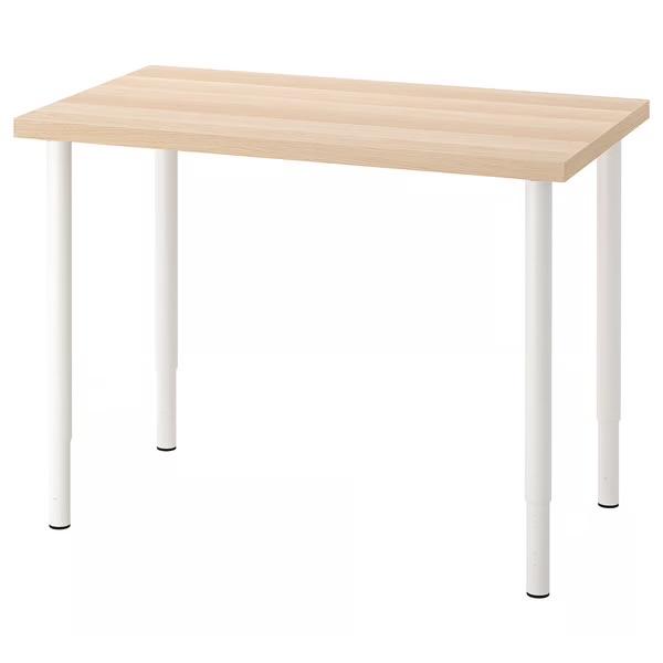 IKEA LINNMON / ADILS tafelblad met poten, Ophalen, Zo goed als nieuw