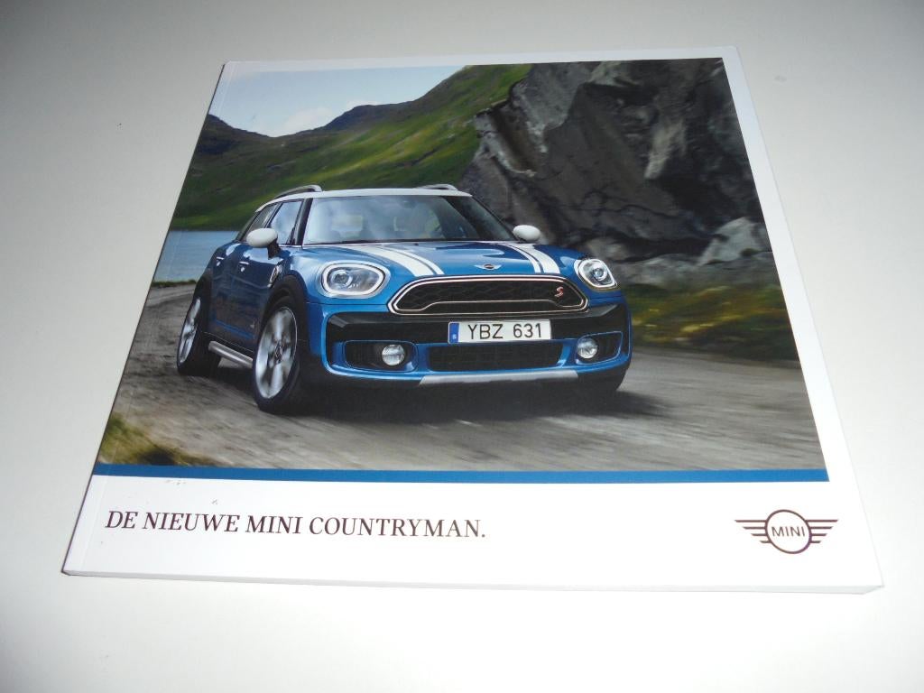 brochure Mini Countryman  2017, Ophalen of Verzenden, Nieuw, Overige merken