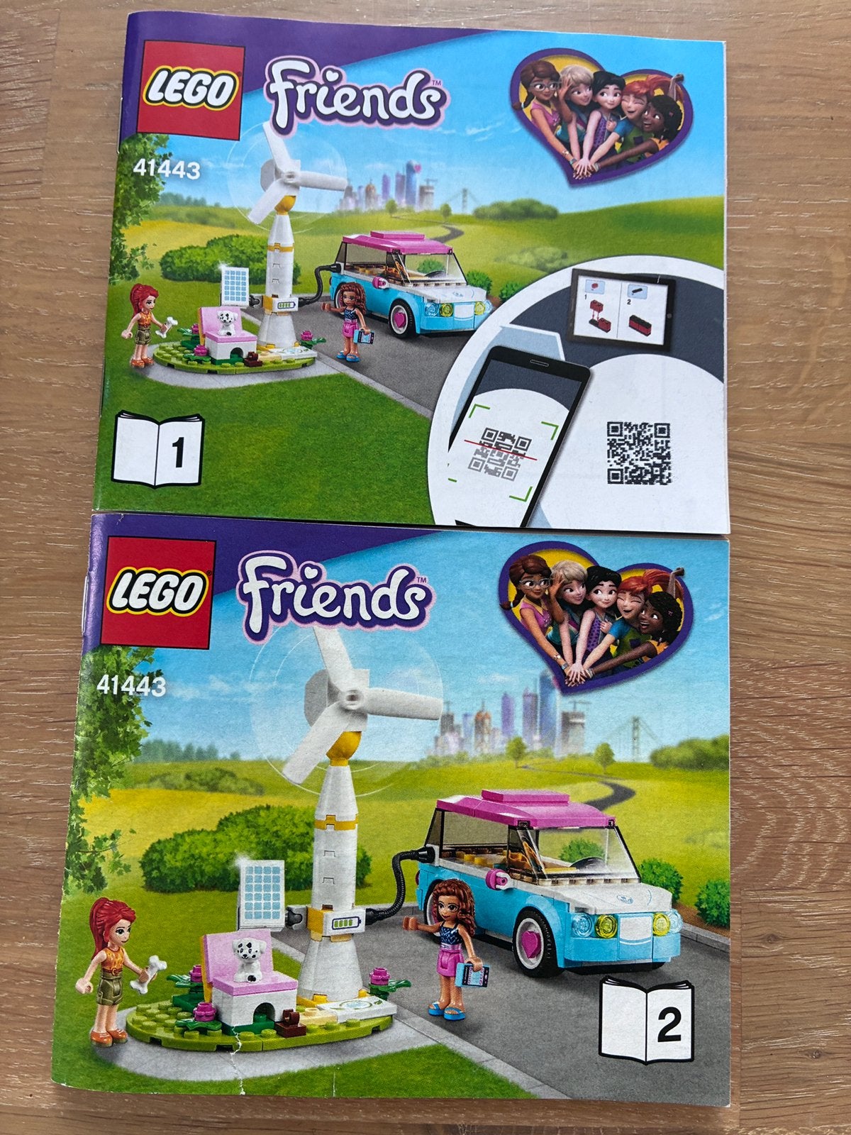 Lego Friends Olivia's Electric Car #41443 (2021), Ophalen, Compleet, Lego, Friends