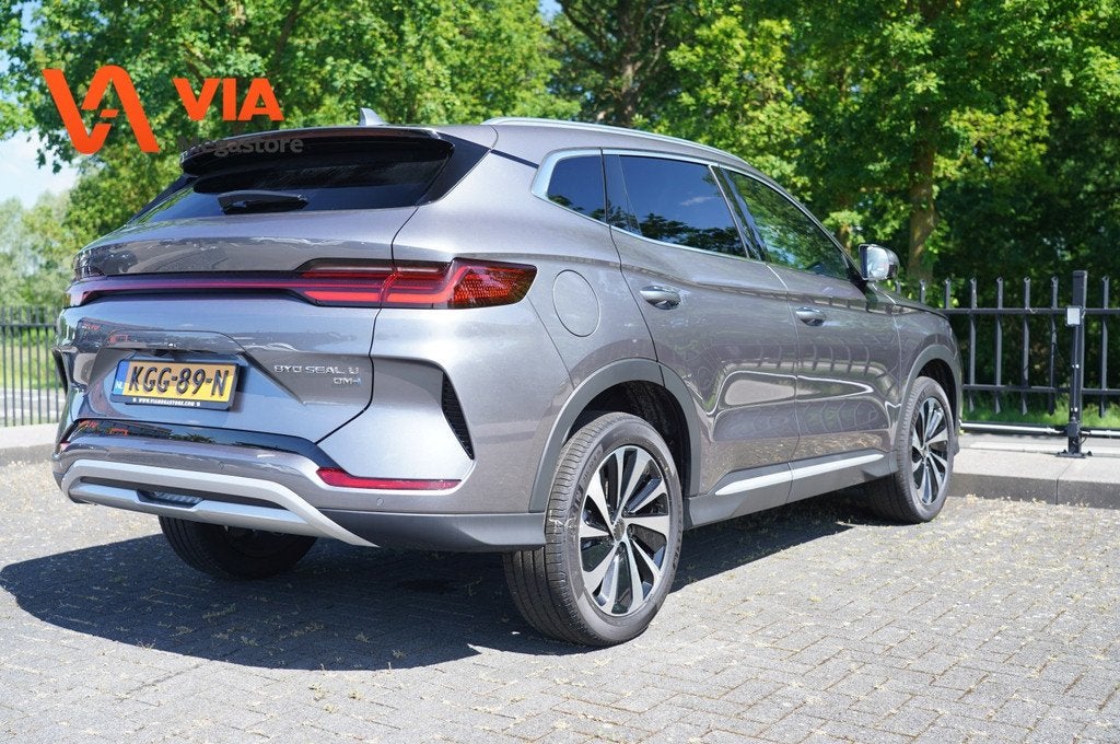 BYD SEAL U 1.5i PHEV (160 kW) COMFORT | Time Grey | Zwart Le, Auto's, BYD, Adaptive Cruise Control, Seal U, 1498 cc, 4 cilinders