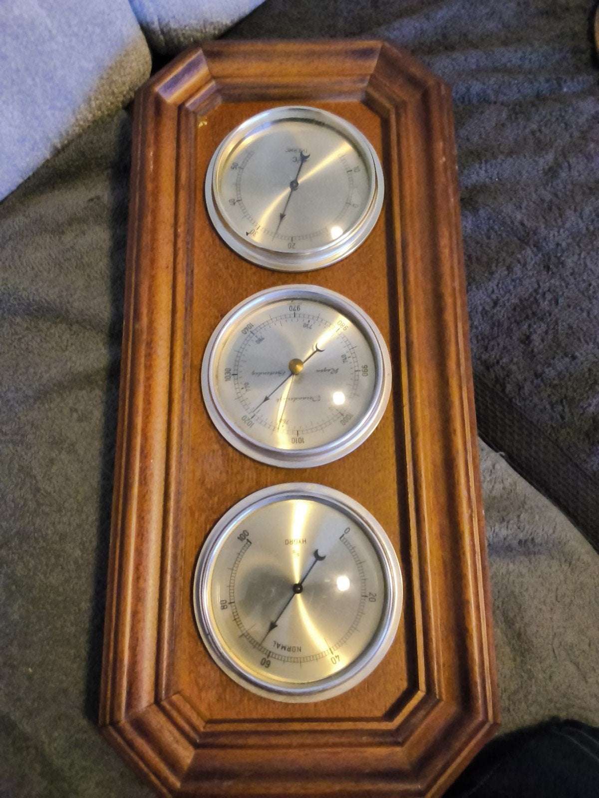 Barometer, Thermometer, Hygrometer., Ophalen of Verzenden, Gebruikt, Weerstation