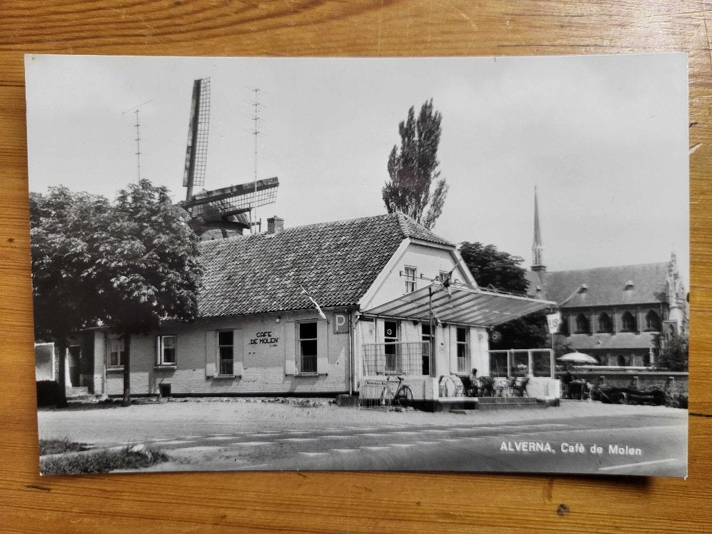 ansicht ALVERNA Cafe de Molen, Ophalen, Voor 1920, Gelderland