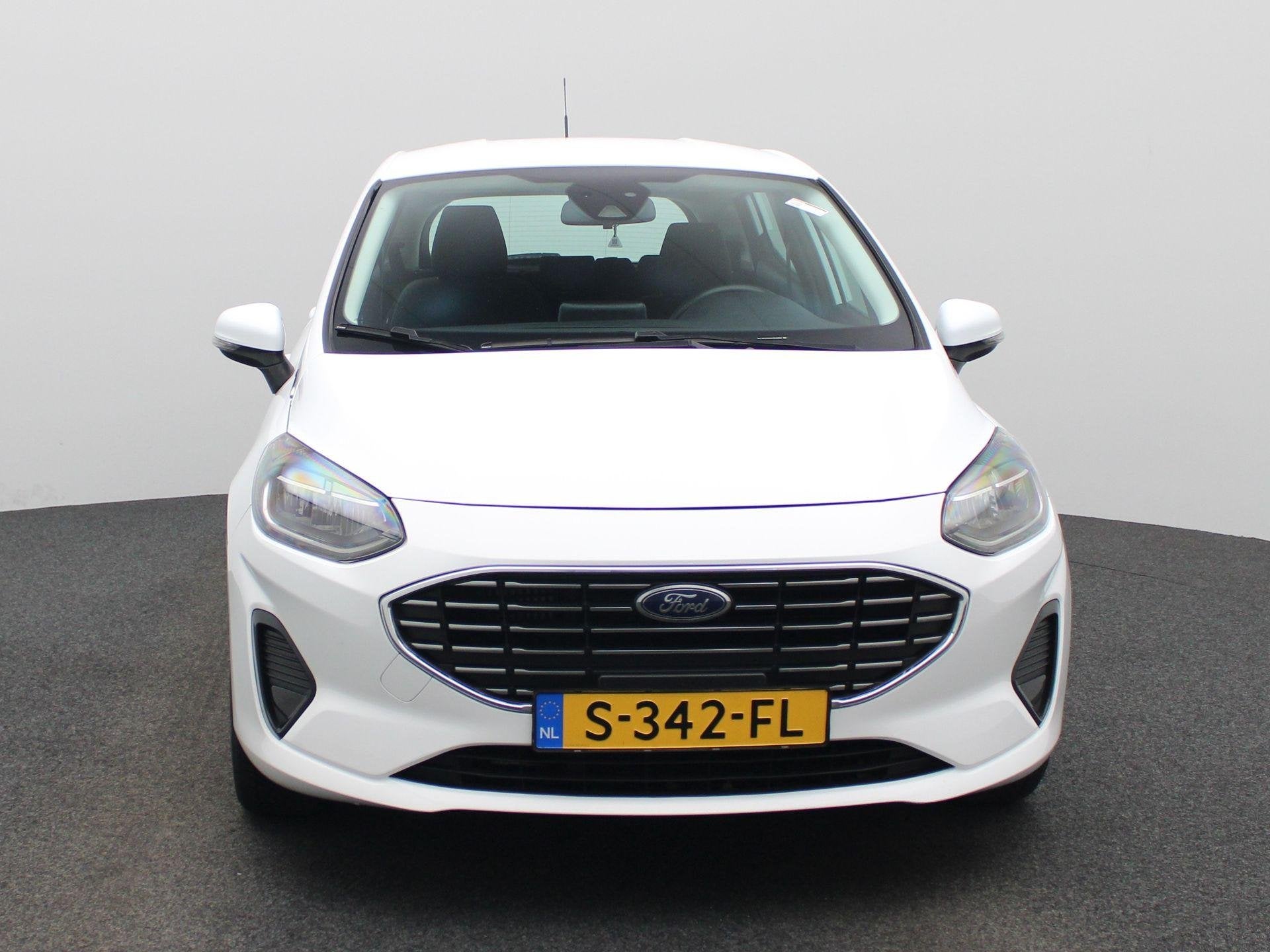 Ford Fiesta 1.0 EcoBoost Hybrid Titanium Airco | Cruise cont, Voorwielaandrijving, Gebruikt, Euro 6, Origineel Nederlands