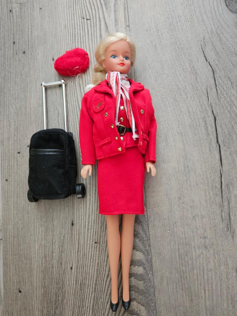 Martinair barbiepop stewardess, Ophalen of Verzenden
