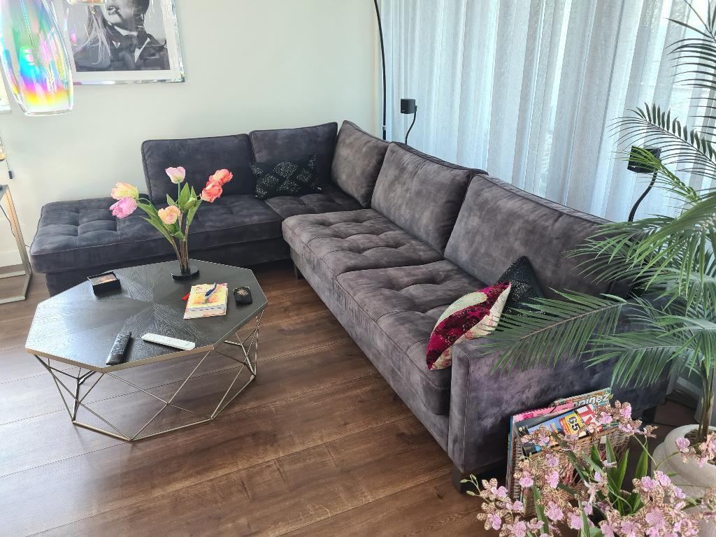 Hoekbank, Ophalen, 250 tot 300 cm, Gebruikt, Hoekbank