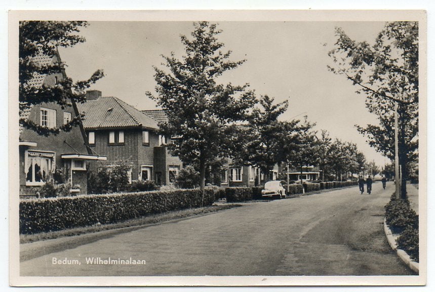 Bedum Wilhelminalaan 1954, Ophalen, 1940 tot 1960, Ongelopen, Groningen