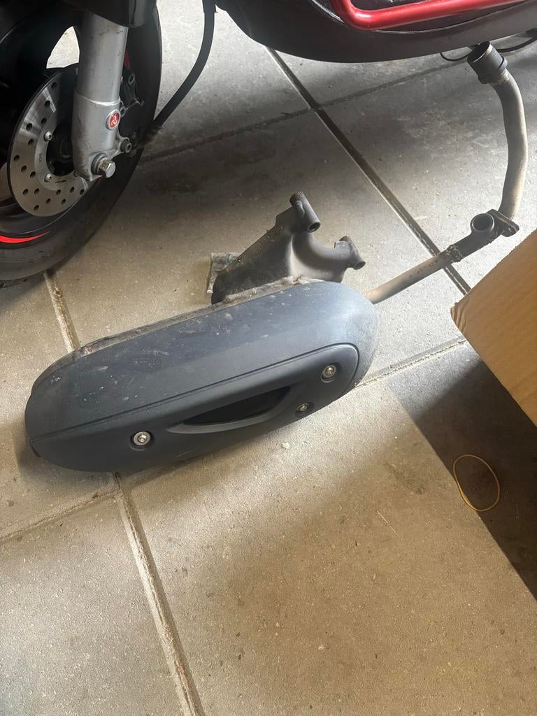 Gebruikte uitlaat voor scooter/brommer, Ophalen of Verzenden, Gebruikt, Uitlaat, Overige merken