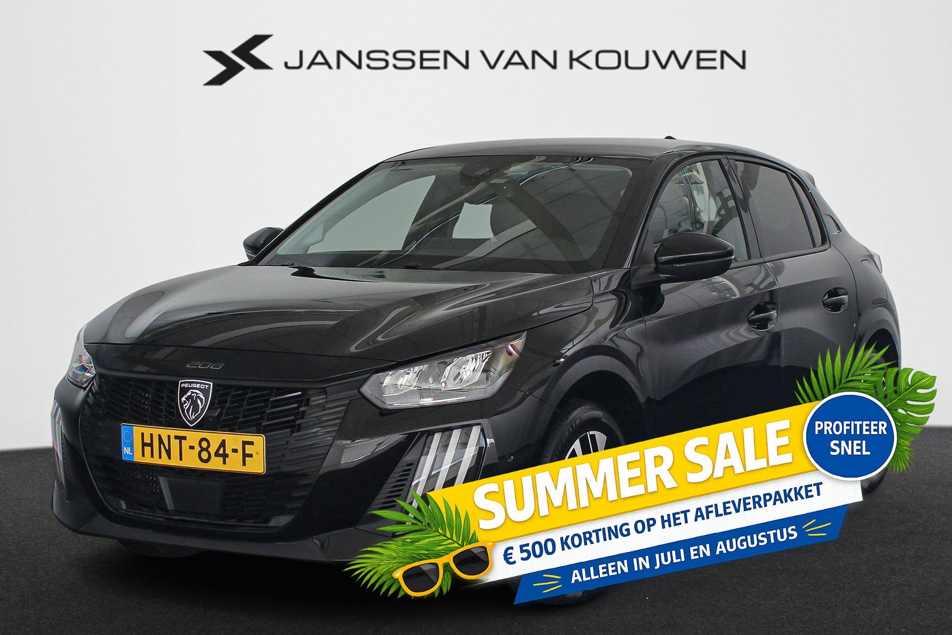 Peugeot 208 1.2 Hybrid 110 e-DCS6 Allure Apple CarPlay Achte, Auto's, 1195 kg, Gebruikt, Euro 6, 1199 cc