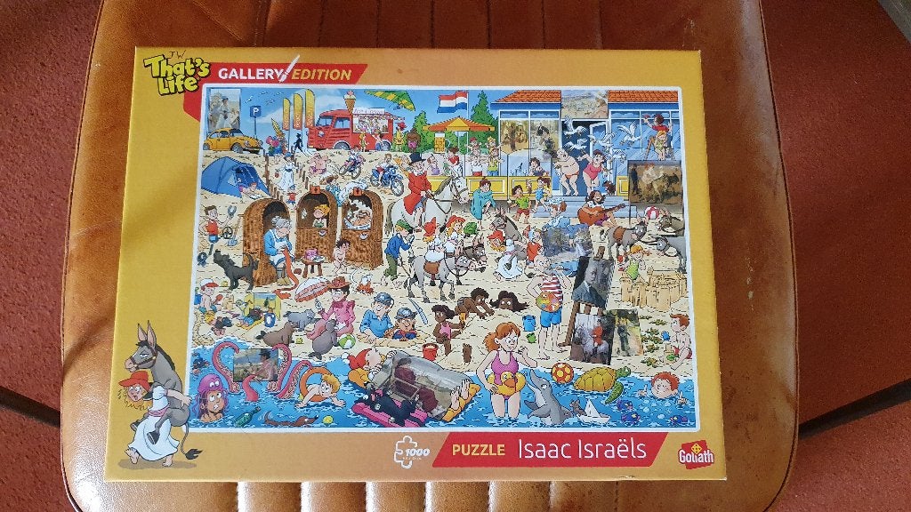 That's Life Gallery Edition Isaac Israëls, Ophalen of Verzenden, 500 t/m 1500 stukjes, Zo goed als nieuw, Legpuzzel