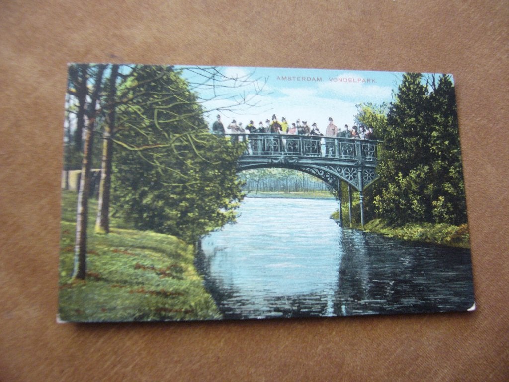 AMSTERDAM  =  VONDELPARK, Verzamelen, Ophalen of Verzenden, 1920 tot 1940, Ongelopen, Noord-Holland