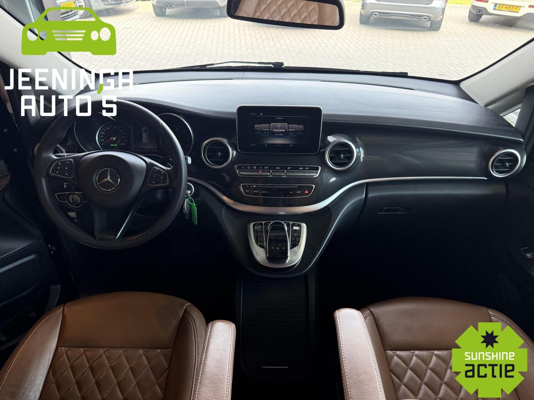 Mercedes V-klasse 220d Lang DC|Navi|PDC|Leer|BTW, Auto's, Automaat, Gebruikt, Euro 6, 4 cilinders