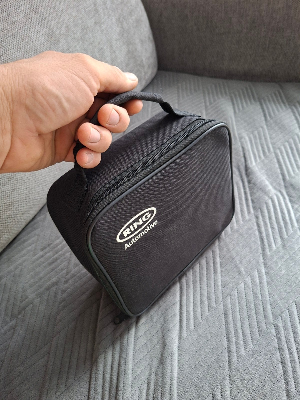 RING Automotive bandenpomp met digitale meter, Ophalen of Verzenden, Gebruikt