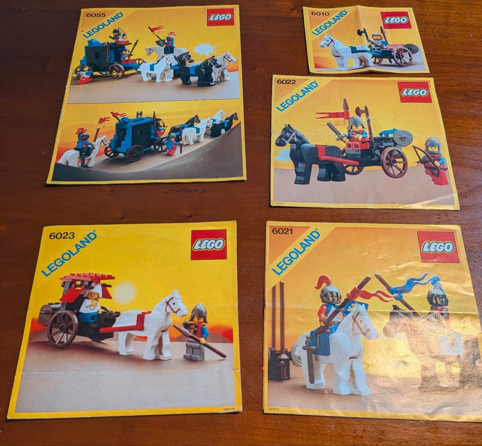 Lego 6055, 6010, 6023, 6022, 6021en 40775, Kinderen en Baby's, Ophalen of Verzenden, Gebruikt