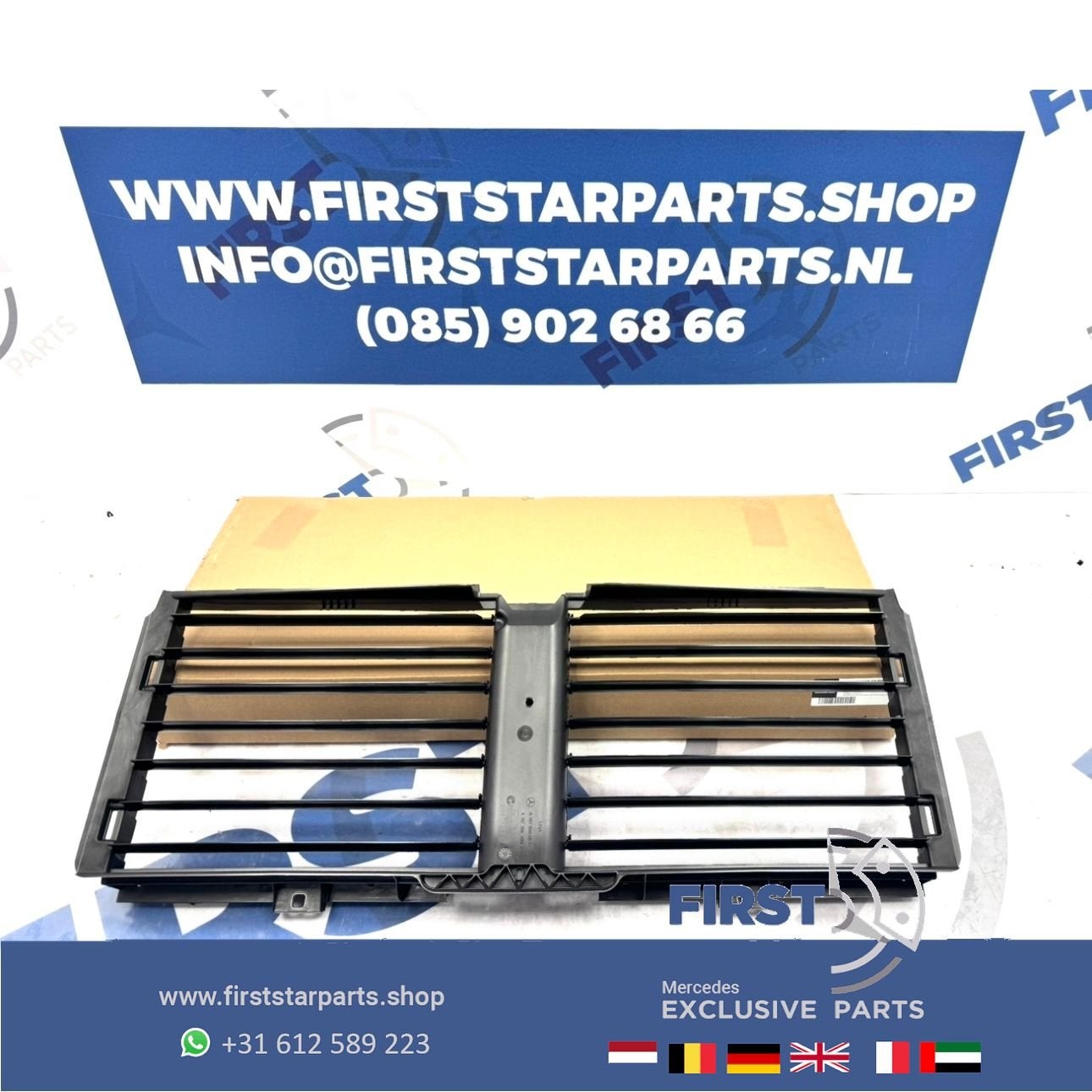 Mercedes GLE A1675000602 LUCHTGELEIDER W167 RADIATOR LAMELLE, Gebruikt, -, Ophalen of Verzenden, -
