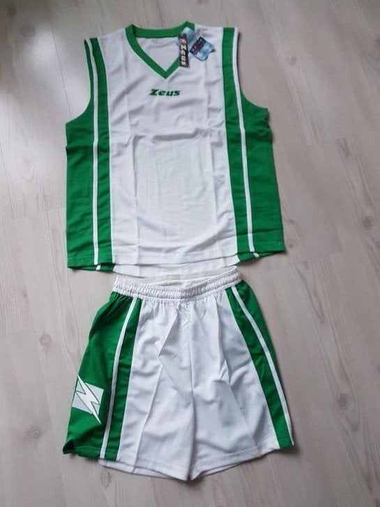 Zeus heren basketbal tenue size medium, Blauw, Ophalen of Verzenden, Zo goed als nieuw, Voetbal