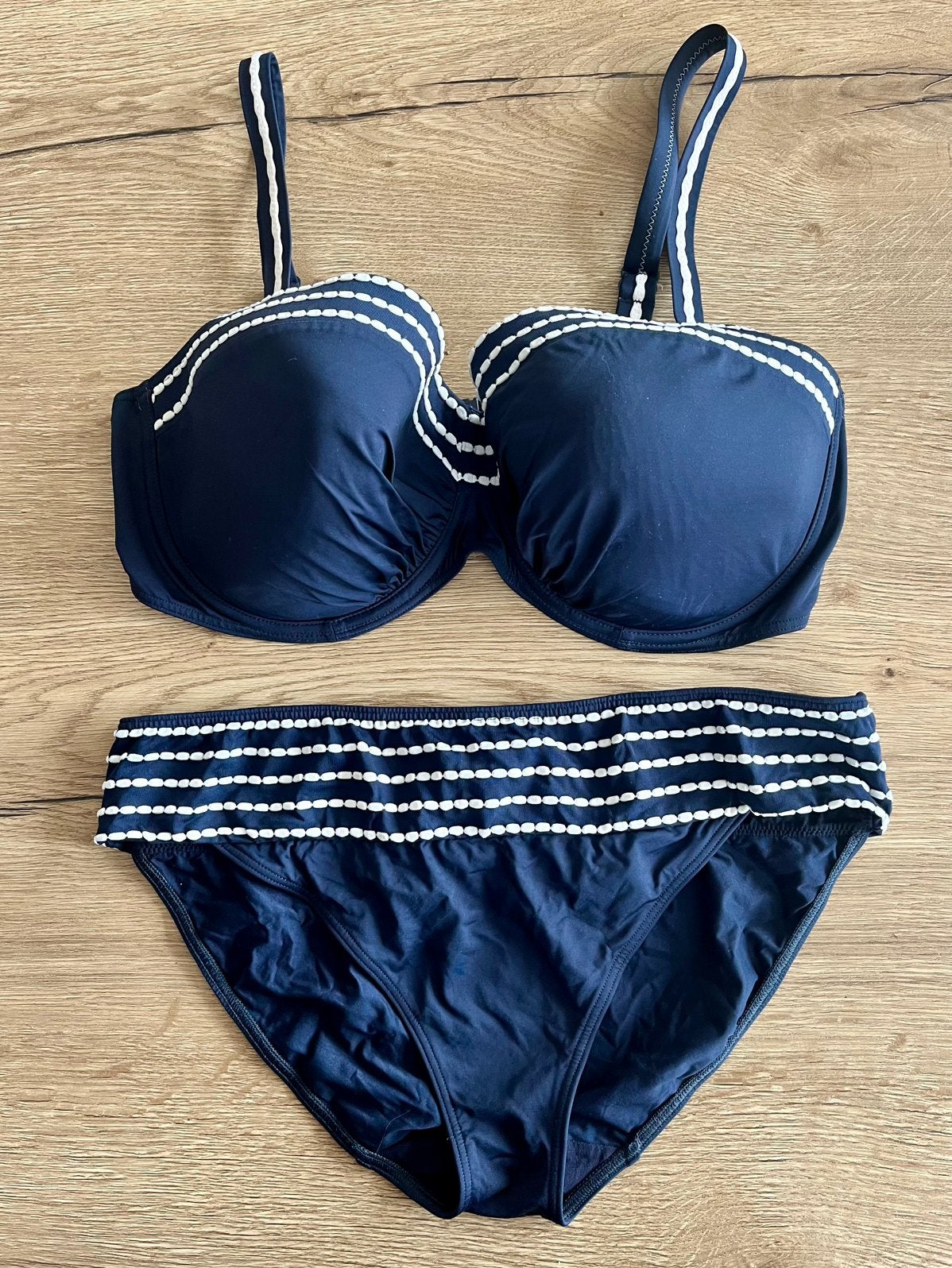 Prima donna 90F bbh broekje 44 marine met, Kleding | Dames, Blauw, Ophalen of Verzenden, Bikini, Gedragen