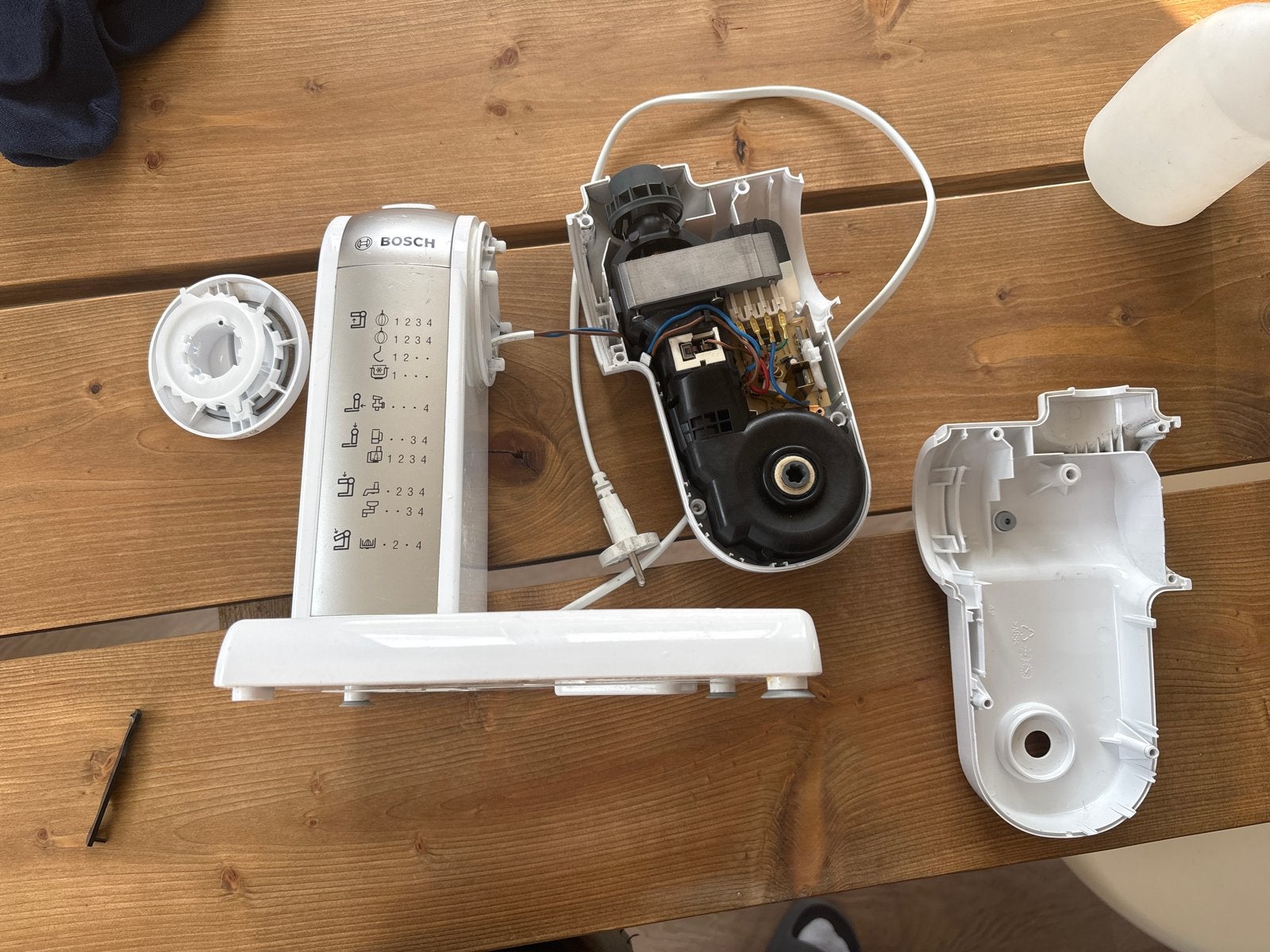 Bosch keukenmachine - Afgebroken stukje, functioneert, Witgoed en Apparatuur, Onderdelen en Toebehoren, Gebruikt, Ophalen of Verzenden