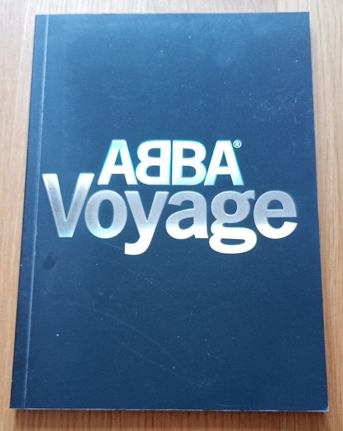 ABBA Voyage Concert Programma Boekje (Engels talig), Ophalen of Verzenden, Zo goed als nieuw, Artiest, ABBA